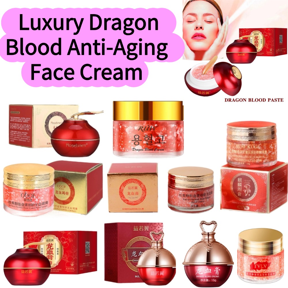 Skincare Retinol - Krim Wajah Anti-Penuaan Mewah Dragon Blood