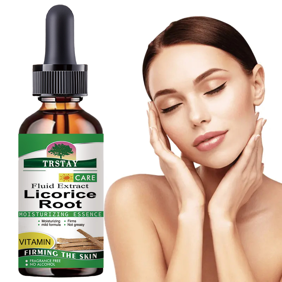Licorice Root Extract - 5ML/15ML/30ML/50ML/DR.DAVEY Licorice Essence Serum pelembap pori