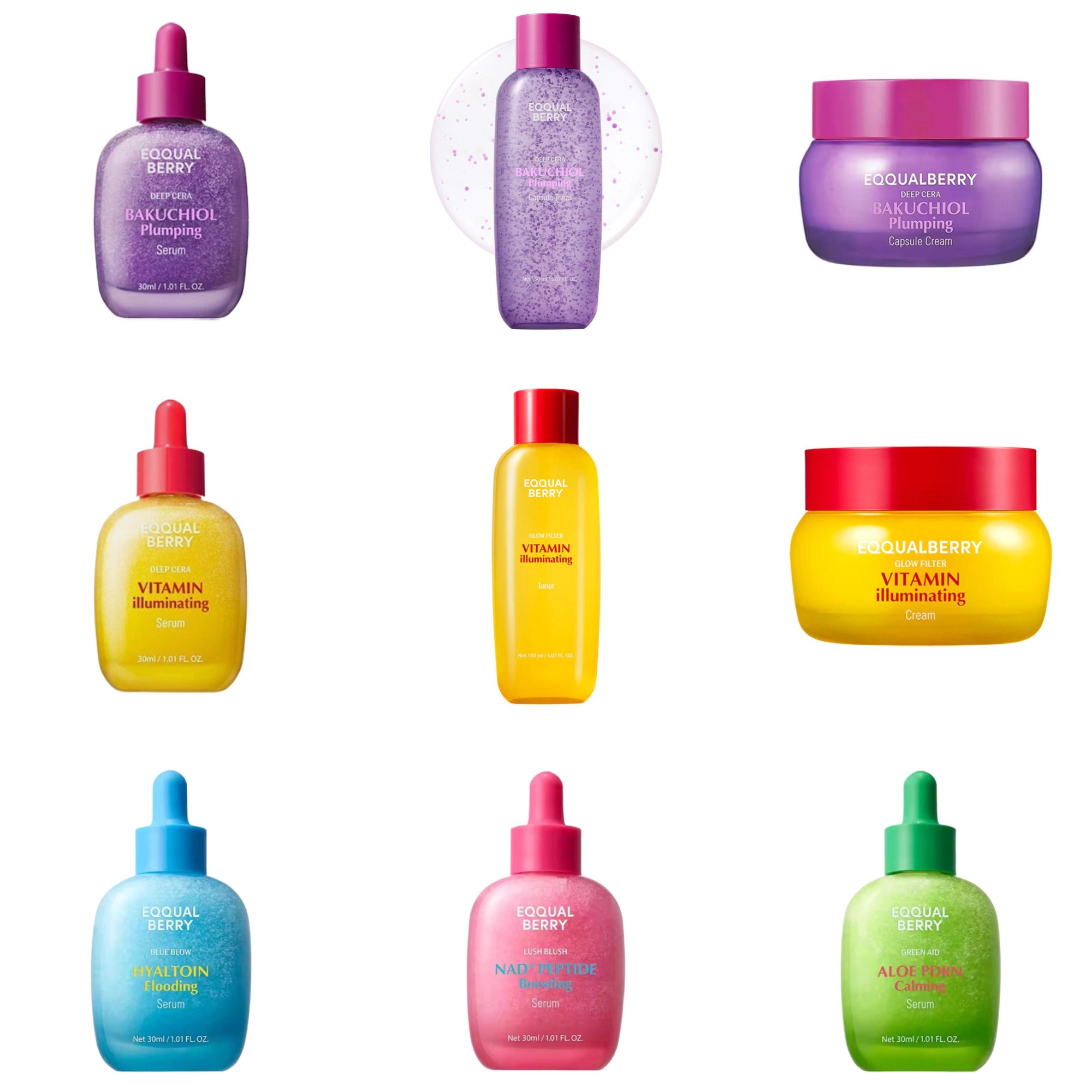 Skincare Retinol - Untuk EQQUALBERRY BAKUCHIOL Plumping Serum 5,000