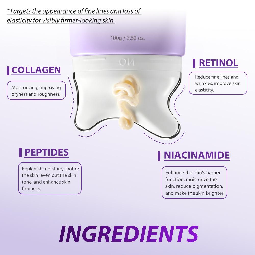KOEC PDRN Retinol Collagen Kri - Skincare Retinol ulasan dan harga