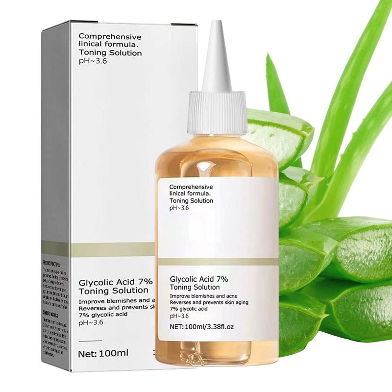 Toner Wajah Eksfoliasi, esensi - Glycolic Acid Exfoliant ulasan dan harga