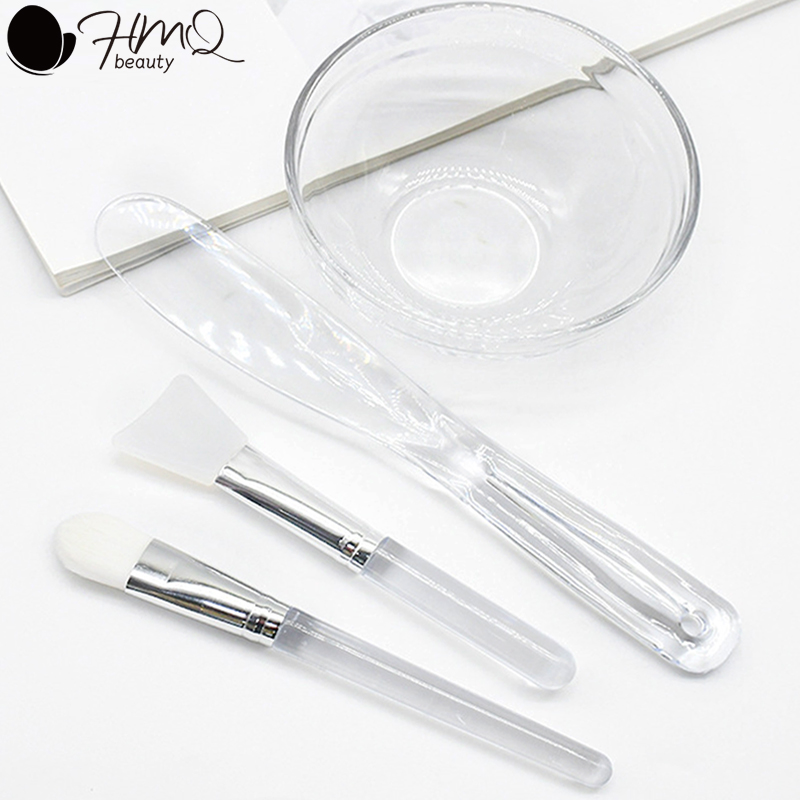 Set Mangkuk Pencampur Transpar - Skincare Ingredients Checker ulasan dan harga
