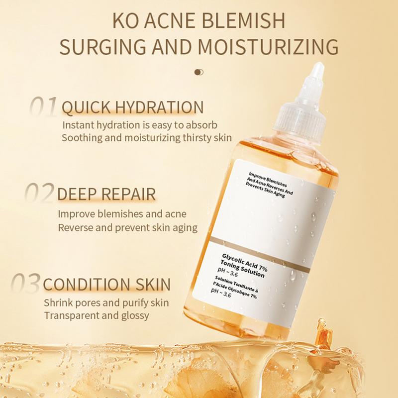Penghilang jerawat memudarkan  - Glycolic Acid Exfoliant ulasan dan harga