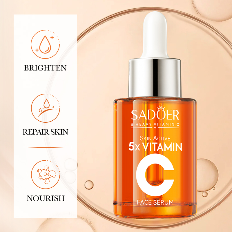 SADOER Serum Wajah Vitamin C P - Skincare Garnier ulasan dan harga