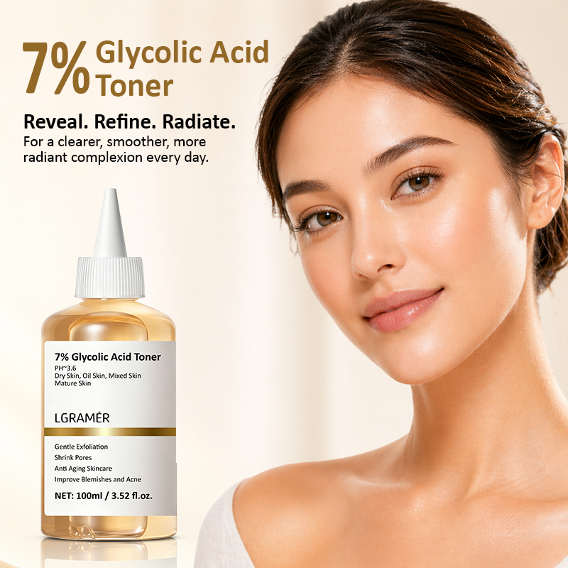 100ml Toner Wajah Eksfoliasi,  - Glycolic Acid Exfoliant ulasan dan harga