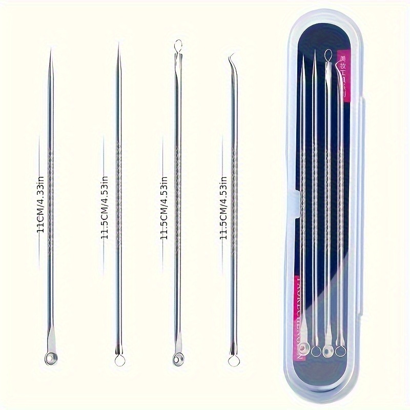 Set Jarum Jerawat Komedo 4-Pac - Skincare Ingredients Checker ulasan dan harga