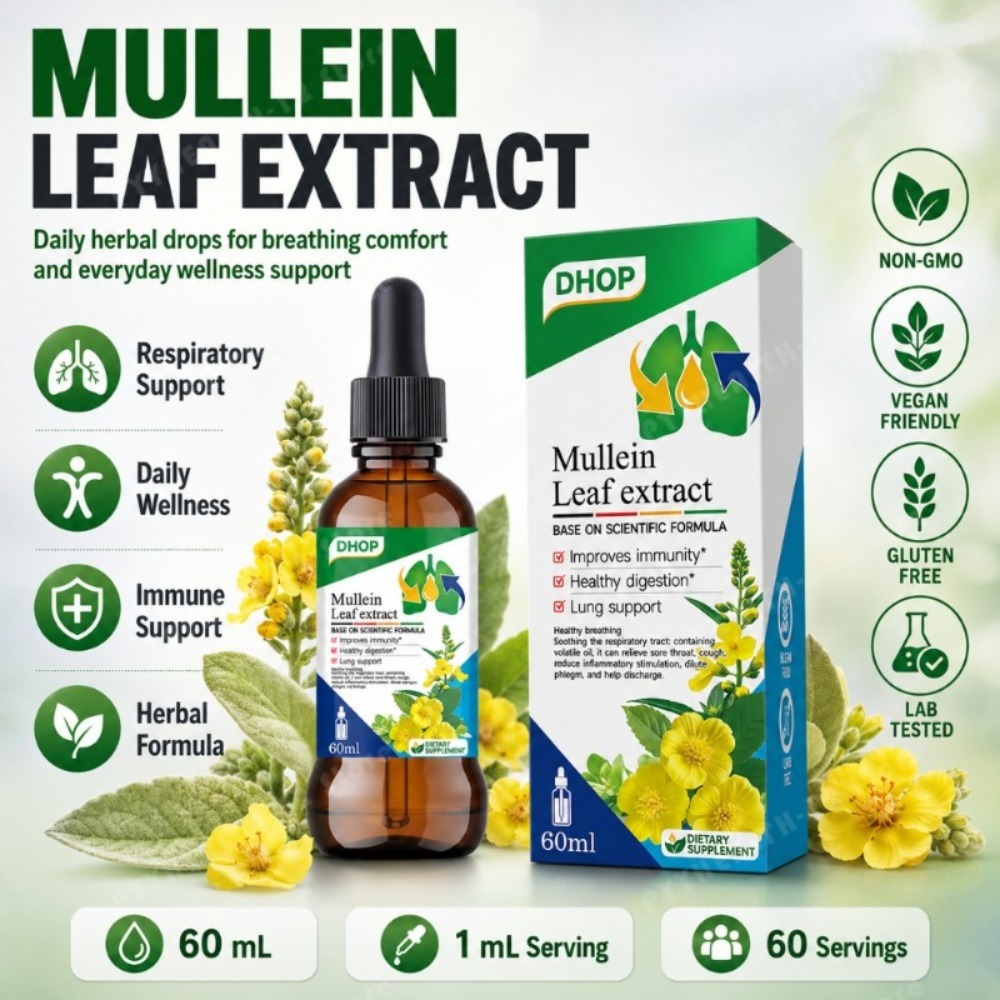 Ekstrak Daun Mullein Tetes 60m - Licorice Root Extract ulasan dan harga