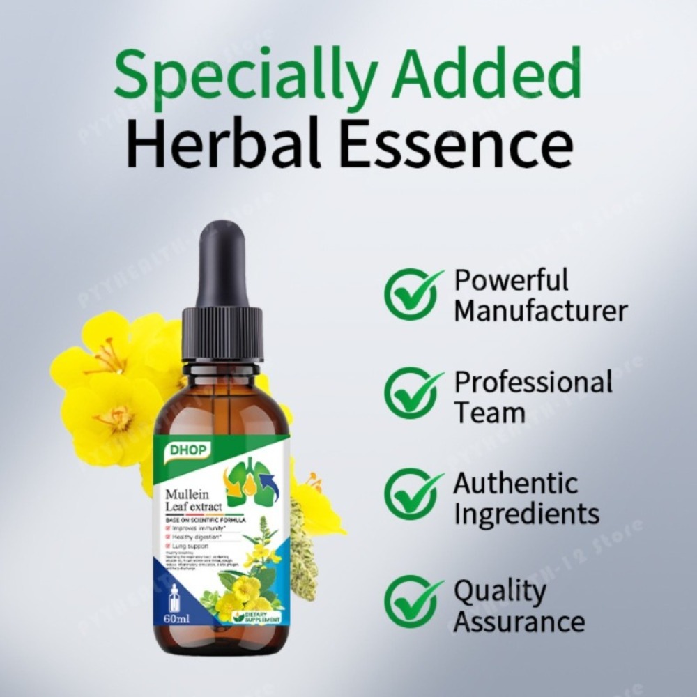 Ekstrak Daun Mullein Tetes 60m - Licorice Root Extract ulasan dan harga