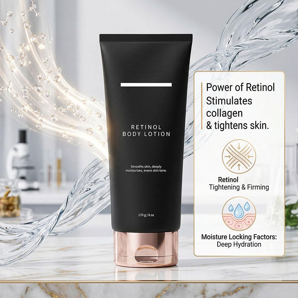 Lotion Tubuh Retinol Pelembap  - Skincare Retinol ulasan dan harga
