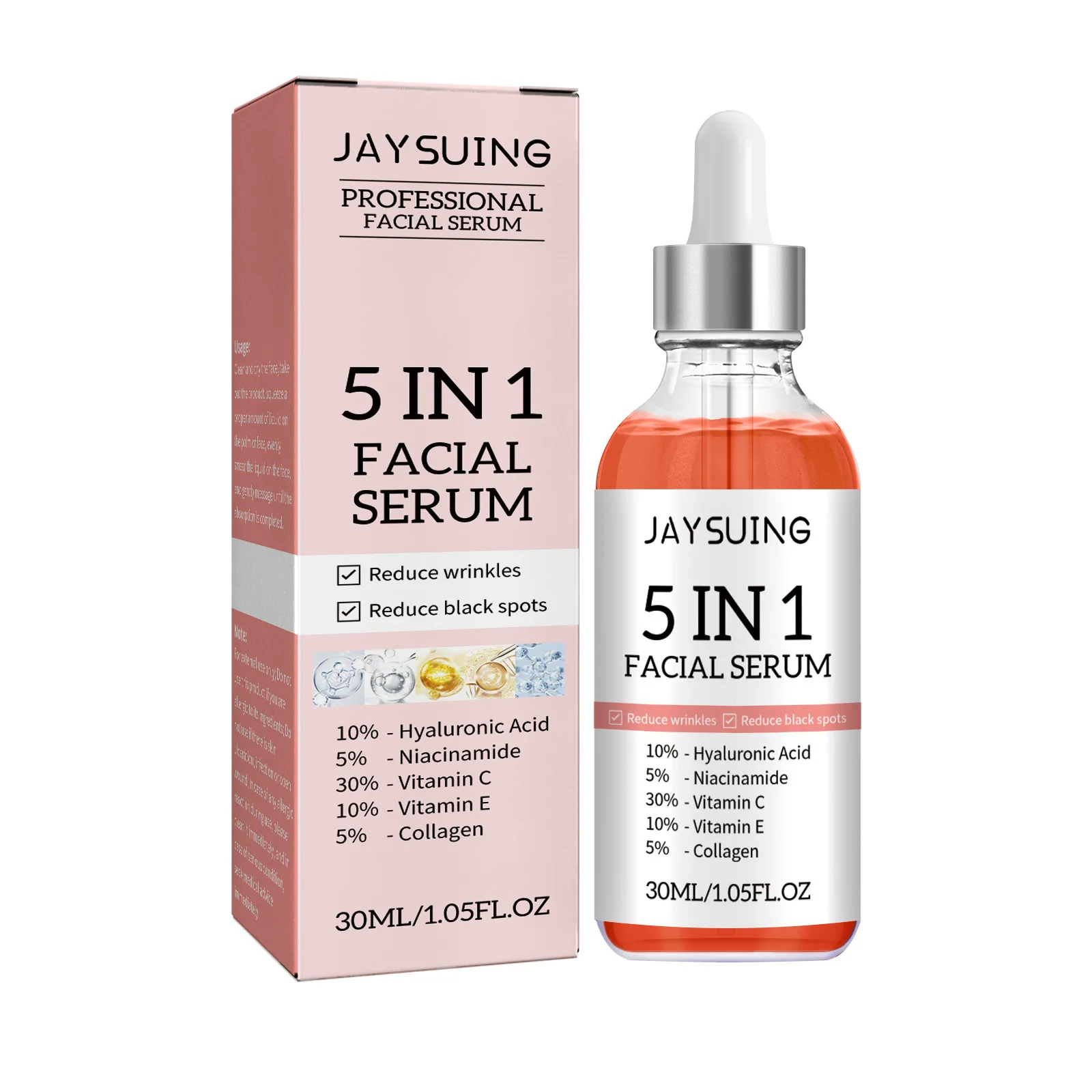 Serum Pelembab wajah, 5 dalam  - Licorice Root Extract ulasan dan harga