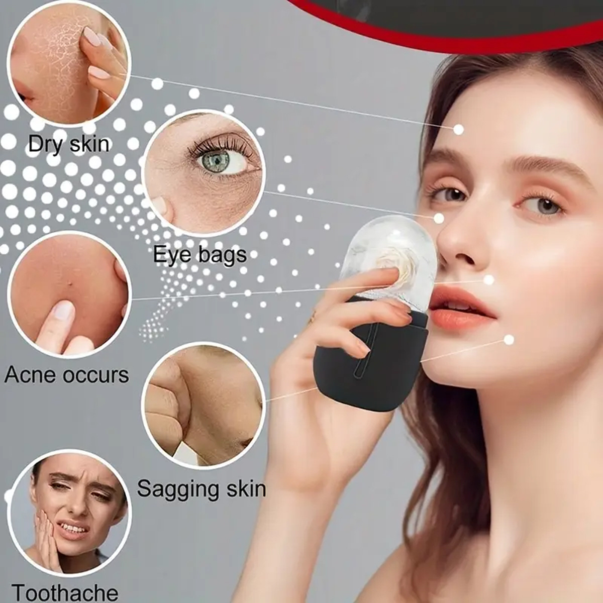 Set Rol Wajah Es 1/2/3 Buah Ro - Skincare Ingredients Checker ulasan dan harga
