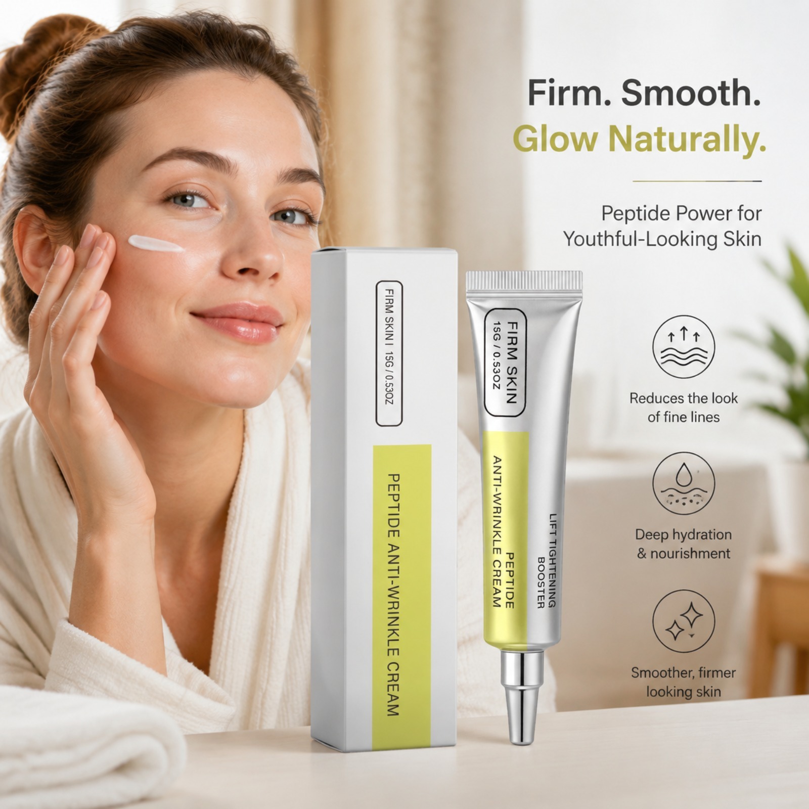Krim Wajah Peptida Retinol Pen - Skincare Retinol ulasan dan harga