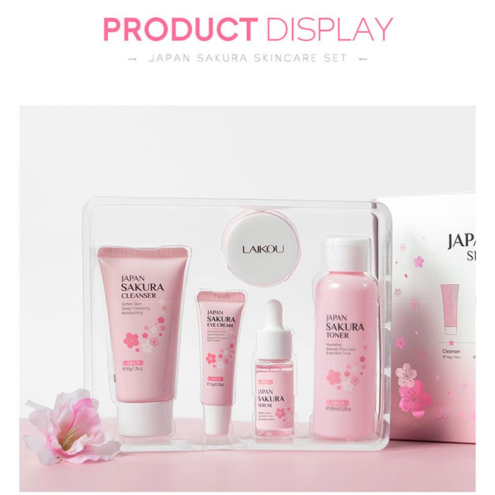Set Perawatan Kulit Sakura 5/3 - Skincare Centella ulasan dan harga