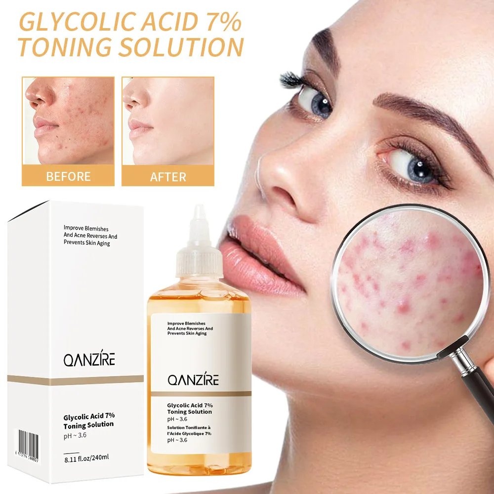 240ML Asam Glikolat 7% Toner P - Glycolic Acid Exfoliant ulasan dan harga
