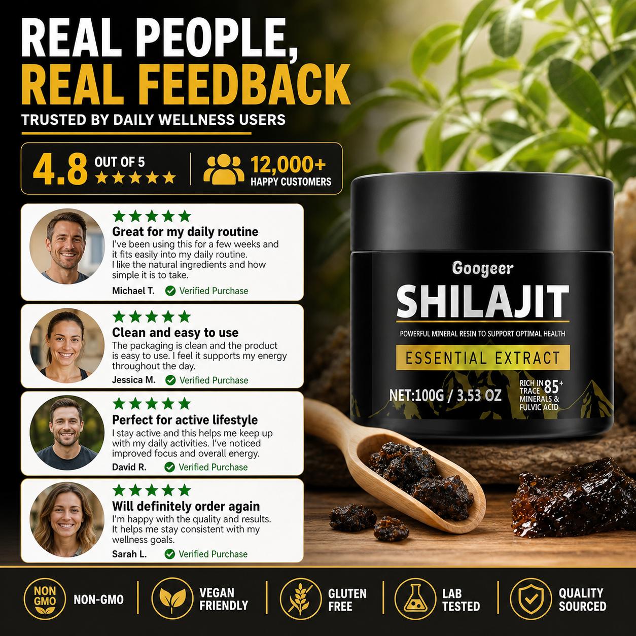 Ekstrak Shilajit Googeer Bubuk - Licorice Root Extract ulasan dan harga