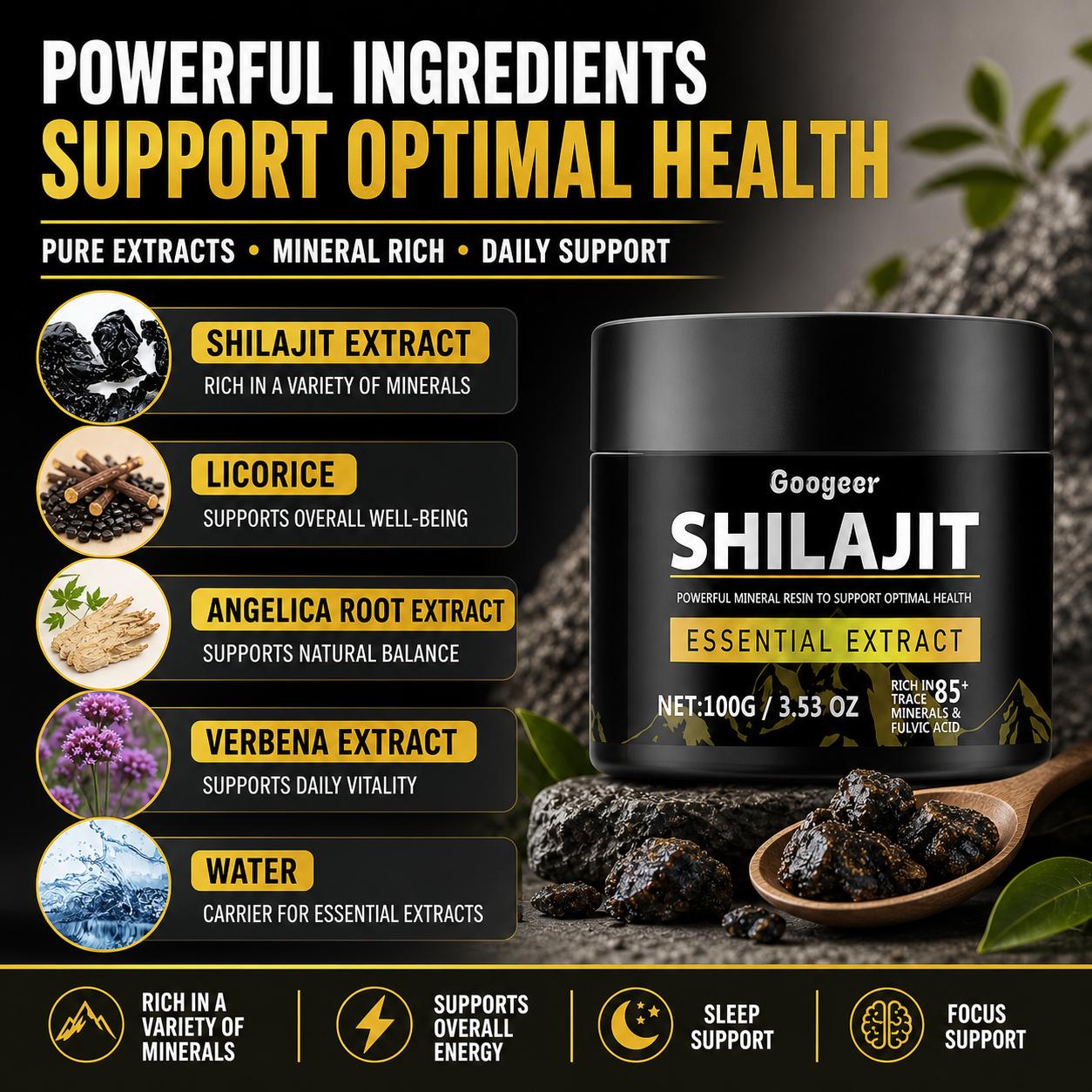 Ekstrak Shilajit Googeer Bubuk - Licorice Root Extract ulasan dan harga