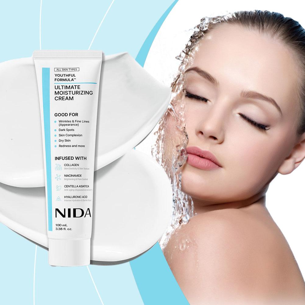 Krim Pelembap Ultimate NIDA Re - Skincare Retinol ulasan dan harga