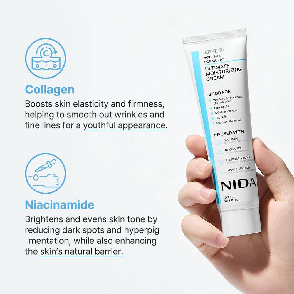 Korea NIDA Krim Pelembab Ultim - Skincare Retinol ulasan dan harga